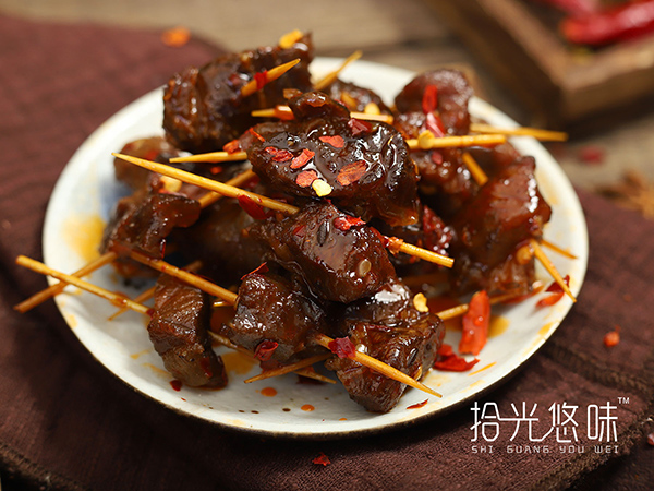 牙签牛肉
